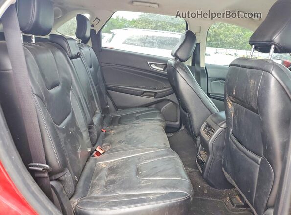 2FMPK3K93LBA94993 2020 FORD EDGE Красный Вид задней части салона