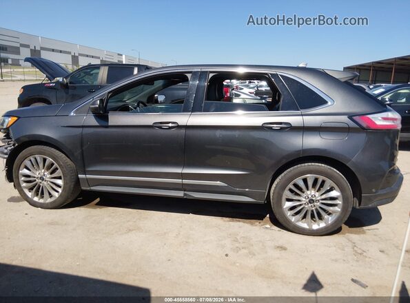 2FMPK3K93LBA99241 2020 FORD EDGE Gray Панорамний вид салону 360°
