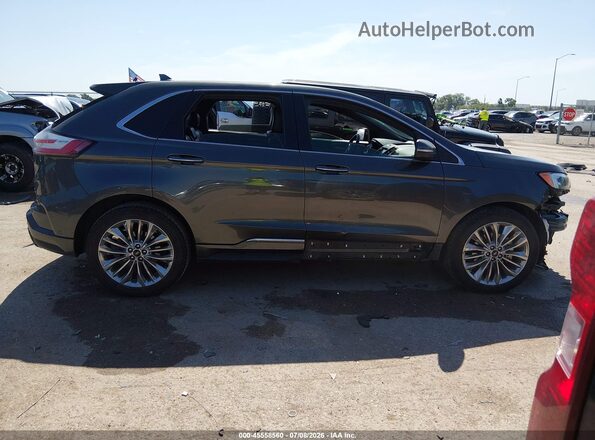 2FMPK3K93LBA99241 2020 FORD EDGE Gray Вид задньої частини салону