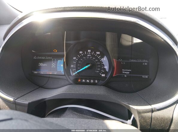 2FMPK3K93LBA99241 2020 FORD EDGE Gray Вид задніх сидінь