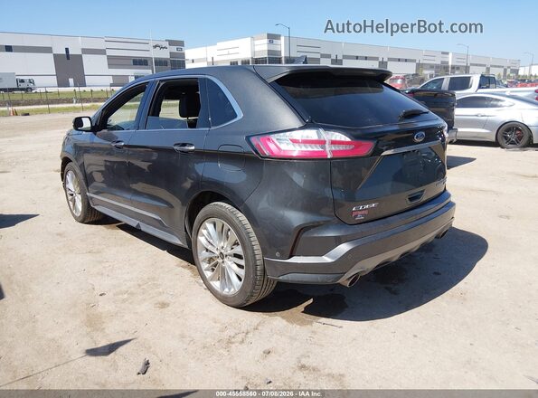 2FMPK3K93LBA99241 2020 FORD EDGE Gray Задня ліва чверть