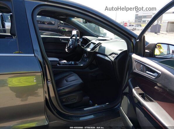 2FMPK3K93LBA99241 2020 FORD EDGE Gray Вид салону спереду