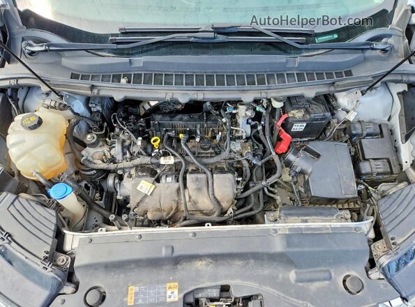 2FMPK3K94JBB15511 2018 FORD EDGE Silver ძრავის განყოფილების ხედი