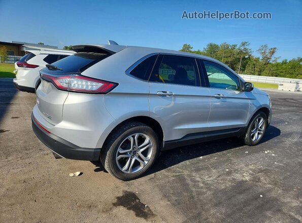 2FMPK3K94JBB15511 2018 FORD EDGE Silver უკანა მარჯვენა