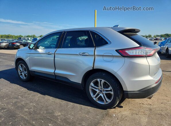 2FMPK3K94JBB15511 2018 FORD EDGE Silver უკანა მარცხენა