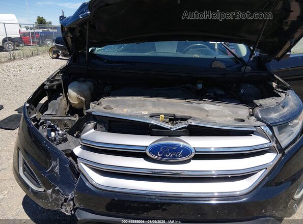 2FMPK3K94JBB42773 2018 FORD EDGE Черный Вид сзади