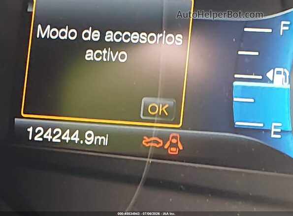 2FMPK3K94KBB49045 2019 FORD EDGE Blue 