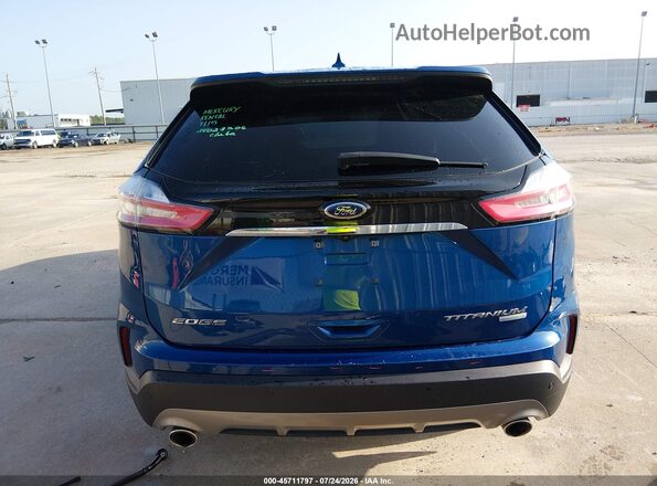 2FMPK3K94LBA54471 2020 FORD EDGE Blue 