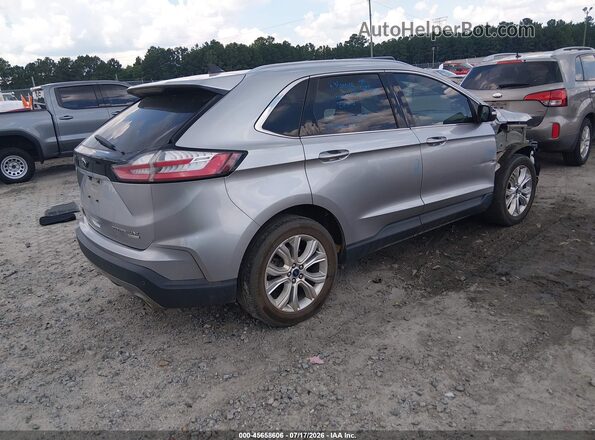 2FMPK3K94LBB10408 2020 FORD EDGE Silver Задня права чверть