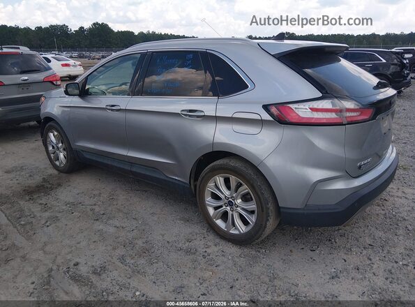2FMPK3K94LBB10408 2020 FORD EDGE Silver Задня ліва чверть
