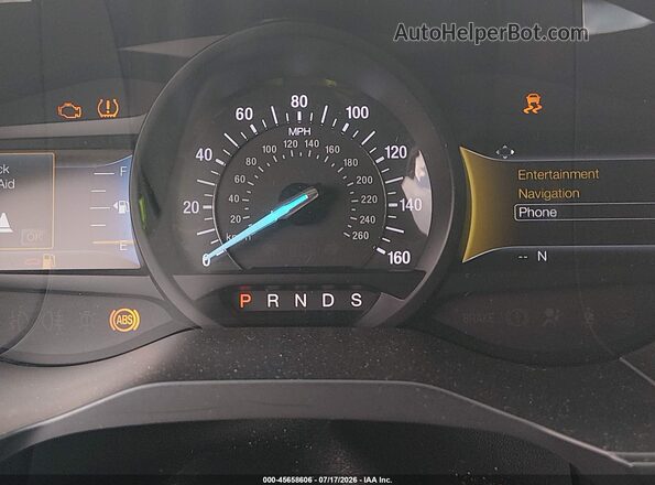 2FMPK3K94LBB10408 2020 FORD EDGE Silver Вид задніх сидінь