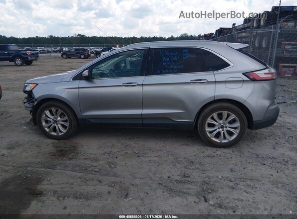 2FMPK3K94LBB10408 2020 FORD EDGE Silver Панорамний вид салону 360°