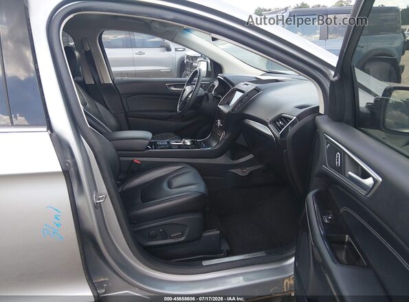 2FMPK3K94LBB10408 2020 FORD EDGE Silver Вид салону спереду