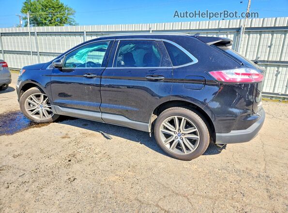 2FMPK3K94MBA18698 2021 FORD EDGE Black უკანა მარცხენა