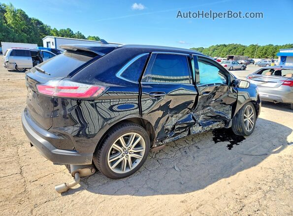 2FMPK3K94MBA18698 2021 FORD EDGE Black უკანა მარჯვენა