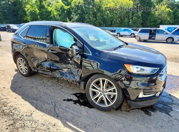 2FMPK3K94MBA18698 2021 FORD EDGE Black წინა მარჯვენა
