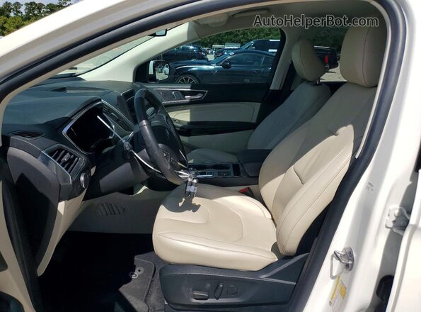 2FMPK3K94MBA46890 2021 FORD EDGE White Front interior view