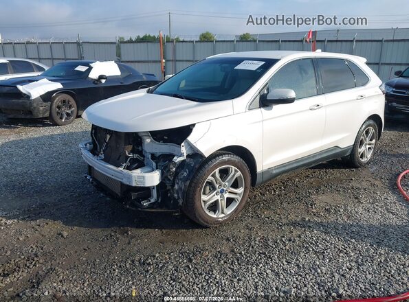 2FMPK3K95HBB12417 2017 FORD EDGE White Front left