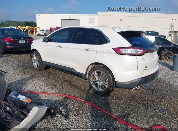 2FMPK3K95HBB12417 2017 FORD EDGE White Rear left