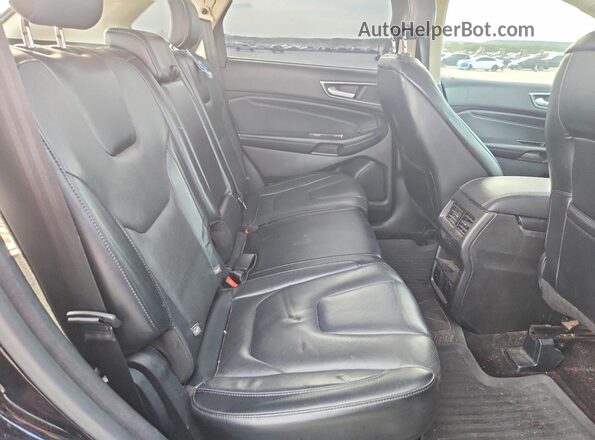 2FMPK3K95HBB29511 2017 FORD EDGE Black Rear interior view