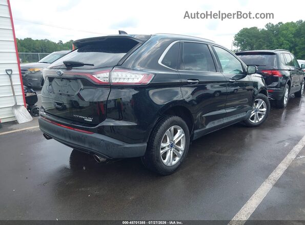 2FMPK3K95HBC58901 2017 FORD EDGE Черный Задняя правая четверть