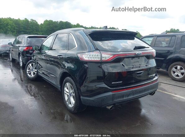 2FMPK3K95HBC58901 2017 FORD EDGE Черный Задняя левая четверть