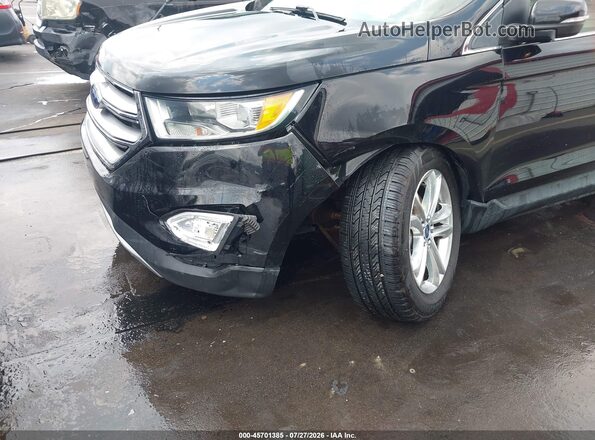 2FMPK3K95HBC58901 2017 FORD EDGE Черный Вид спереди