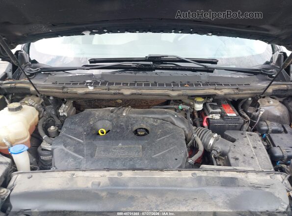 2FMPK3K95HBC58901 2017 FORD EDGE Черный Вид сзади