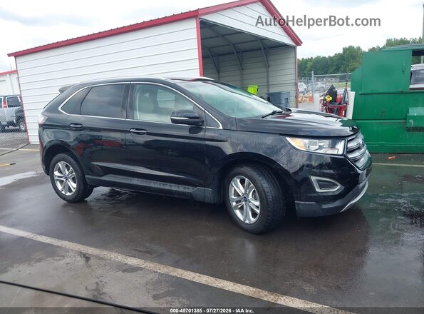 2FMPK3K95HBC58901 2017 FORD EDGE Черный Вид задней части салона