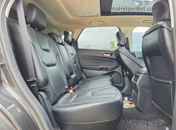 2FMPK3K95KBB81227 2019 FORD EDGE Серый Вид задней части салона