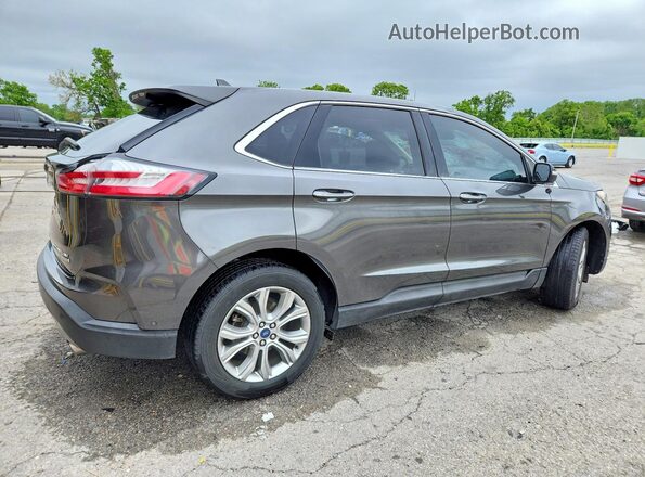 2FMPK3K95KBB81227 2019 FORD EDGE Серый Задняя правая четверть