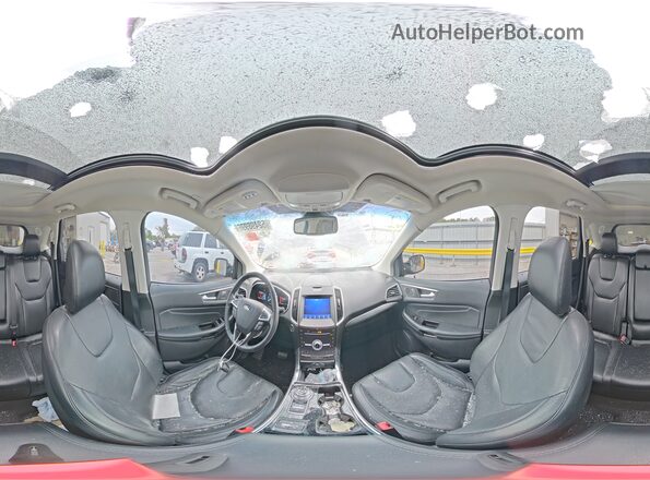 2FMPK3K95KBB81227 2019 FORD EDGE Серый Панорамный вид салона 360°