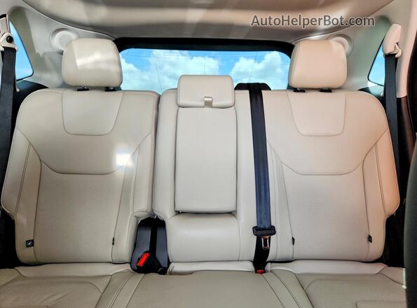 2FMPK3K95LBB53090 2020 FORD EDGE Белый Вид задних сидений