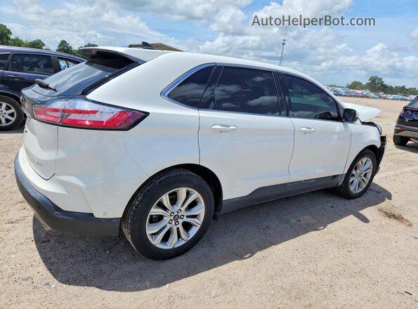 2FMPK3K95LBB53090 2020 FORD EDGE Белый Задняя правая четверть