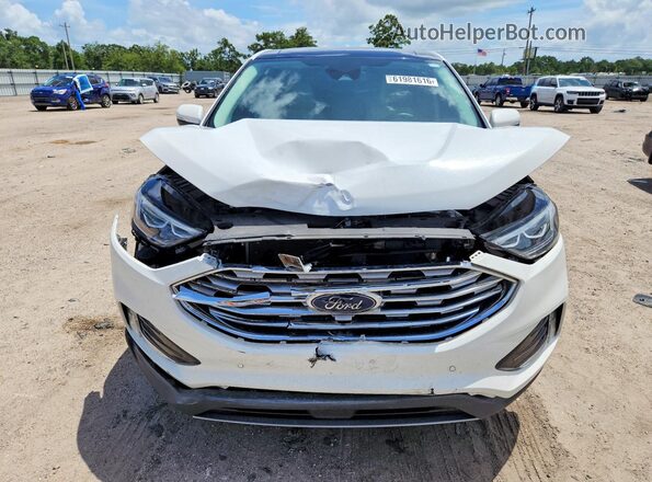 2FMPK3K95LBB53090 2020 FORD EDGE Белый Вид спереди