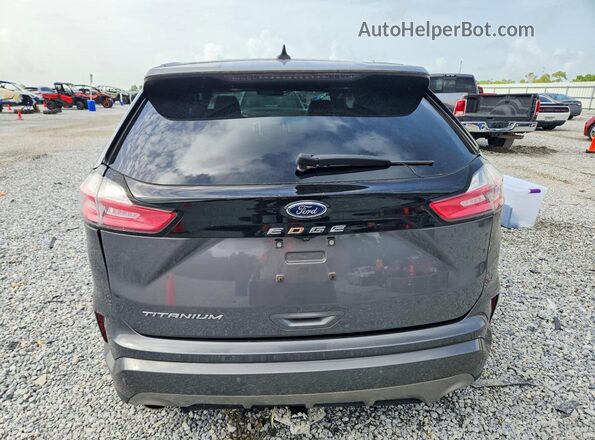 2FMPK3K95MBA45330 2021 FORD EDGE Gray Вид ззаду