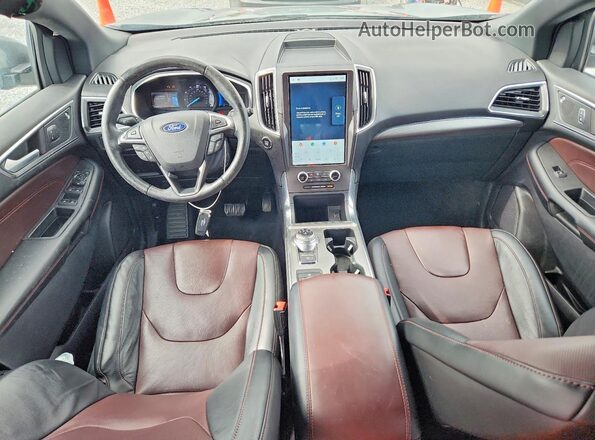 2FMPK3K95MBA45330 2021 FORD EDGE Gray Вид панелі приладів