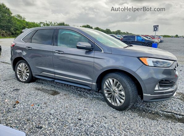 2FMPK3K95MBA45330 2021 FORD EDGE Gray Передня права чверть