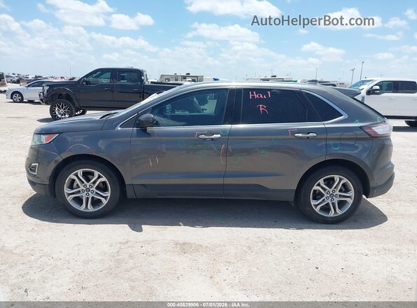 2FMPK3K96GBB66632 2016 FORD EDGE Gray Vista interior de 360 grados