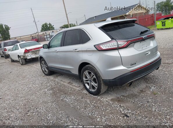 2FMPK3K96HBB29033 2017 FORD EDGE Silver Задня ліва чверть
