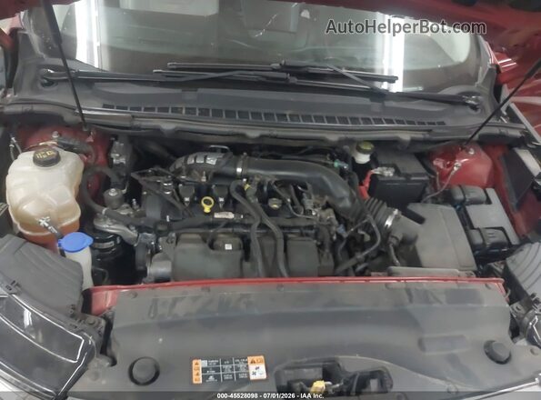 2FMPK3K96HBB58077 2017 FORD EDGE Red Widok z tyłu
