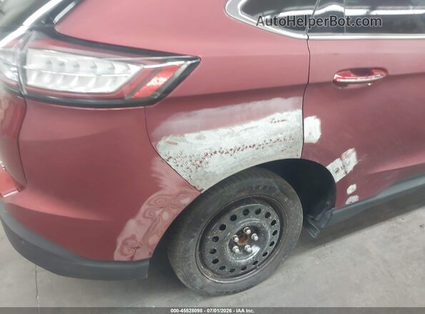 2FMPK3K96HBB58077 2017 FORD EDGE Red Widok z przodu