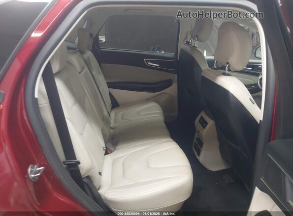 2FMPK3K96HBB58077 2017 FORD EDGE Red Widok naklejki z numerem VIN