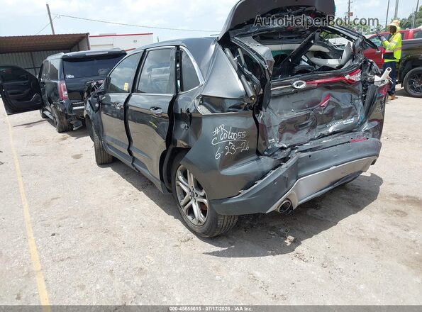 2FMPK3K96HBB75560 2017 FORD EDGE Серый Задняя левая четверть