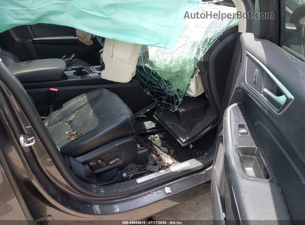 2FMPK3K96HBB75560 2017 FORD EDGE Серый Вид салона спереди