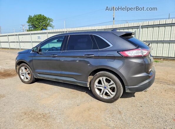 2FMPK3K96HBB90303 2017 FORD EDGE Gray Tył lewy