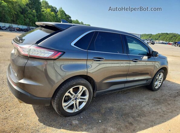 2FMPK3K96HBB90303 2017 FORD EDGE Gray Tył prawy
