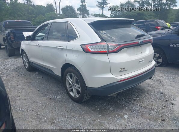 2FMPK3K96JBB90033 2018 FORD EDGE White უკანა მარცხენა