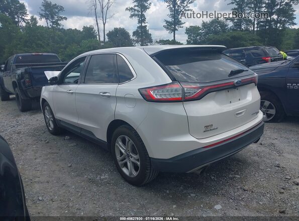 2FMPK3K96JBB90033 2018 FORD EDGE White სალონის 360-გრადუსიანი ხედი