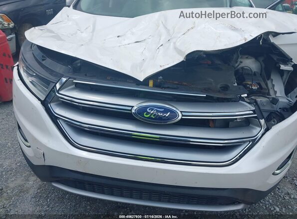 2FMPK3K96JBB90033 2018 FORD EDGE White წინა ხედი